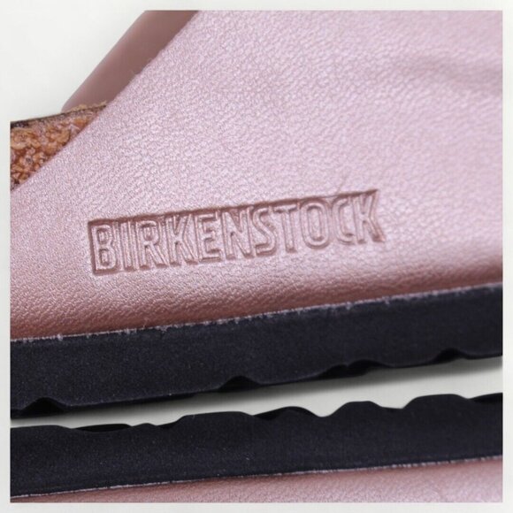 Birkenstock Arizona Birko-Flor (Copper) Women's Sandals 1023942 Size 39/US 8.0 - Picture 10 of 13